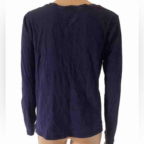 Gap the essential V-neck tee long sleeve Medium women’s - Picture 8 of 13
